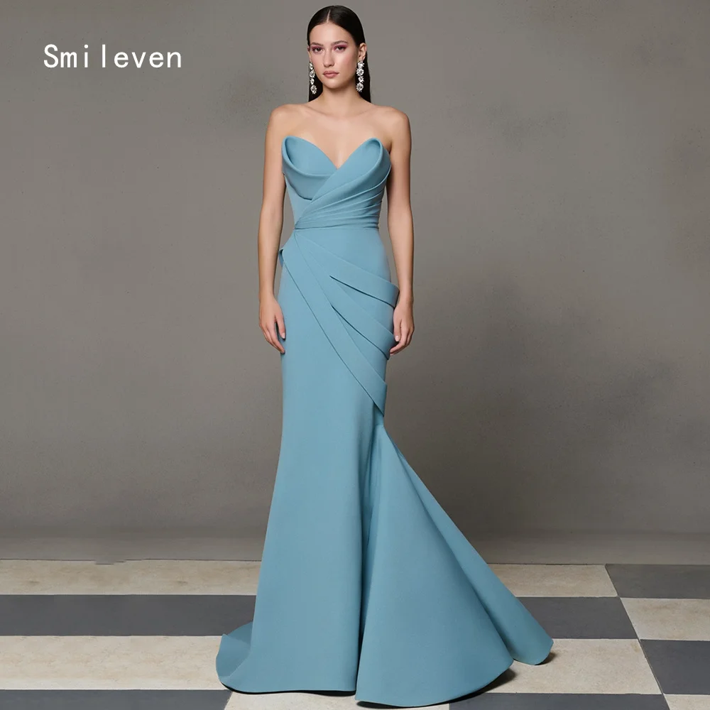 

Smileven Luxury Mermaid Prom Dress Elegant Sweetheart Party Gowns Noval Tiered Formal Occassion Dress Customized 2026