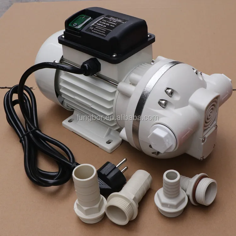 12V/24V/110V/220V Electric Diaphragm Pump Corrosion-Resistant Self-Priming Chemical Pump IBC  Transfer Pump