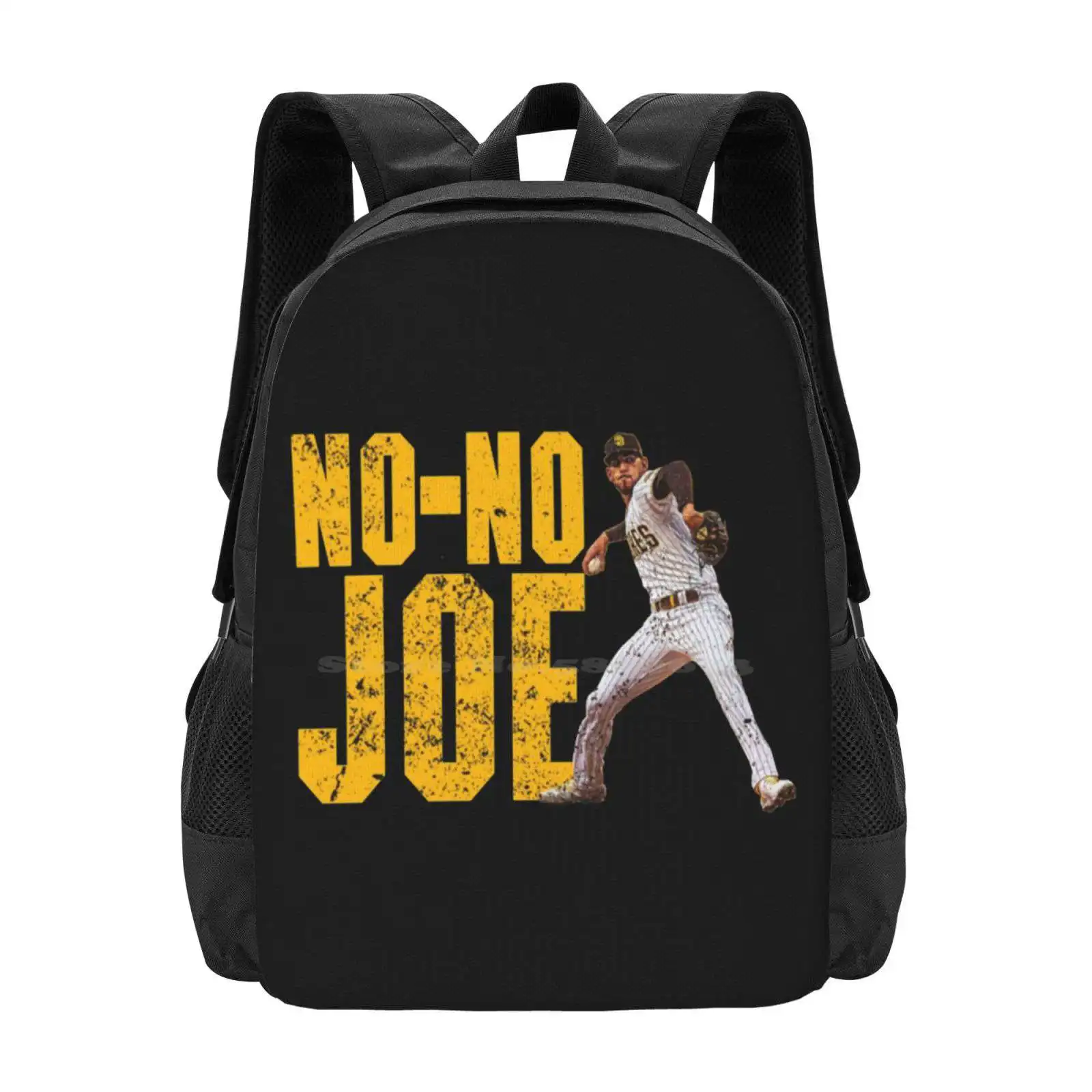 No-No Joe Musgrove! Pattern Design Bag Student's Backpack California Sd Padres Friars Padres Pitcher Padres No Hitter Baseball