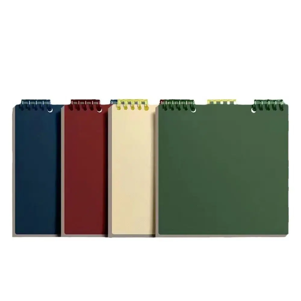 Note Pads Loose-leaf Notebook Removable Waterproof Shell Grid Writing Paper Delicate Thick Square Notebook Students Writing