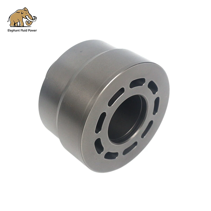 Excavator Hydraulic Main Pump Spare Parts PVH74 Cylinder Block