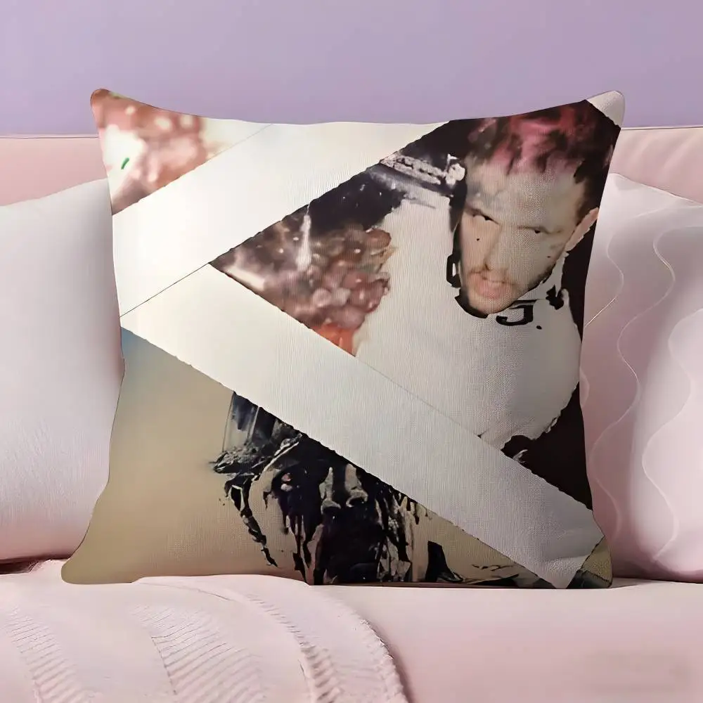 الهيب هوب موسيقى مغني الراب L-Lil P-الزقزقة كيس وسادة الترا لينة الجلد ودية النسيج سحابة مثل الراحة وسحاب مخفي