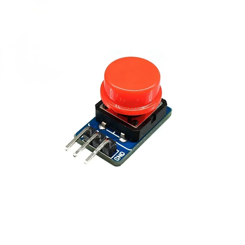 WAVGAT Botão Grande Toque Interruptor Módulo com Chapéu, Botão Luz, Alto Nível de Saída para Arduino, 12x12mm