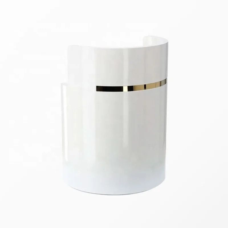 Luxury reception desk simple design