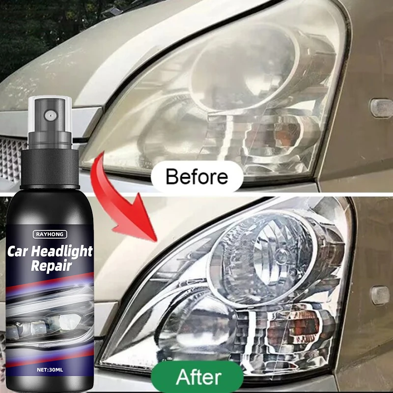 

Car Headlight Repair Liquid Universal Heat Resistant Long Lasting Protective Repair Renovation Repair Agent Polishing Scratc