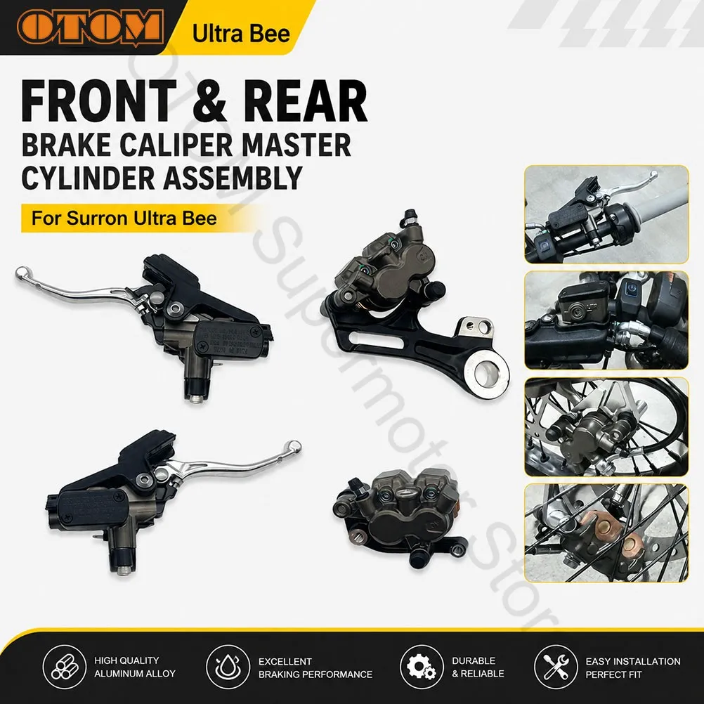 For Surron Ultra Bee Motorcycle Front Rear Brake Caliper Master Cylinder Assembly Brakes Pump SUR-RON UltraBee Electric E Bikes