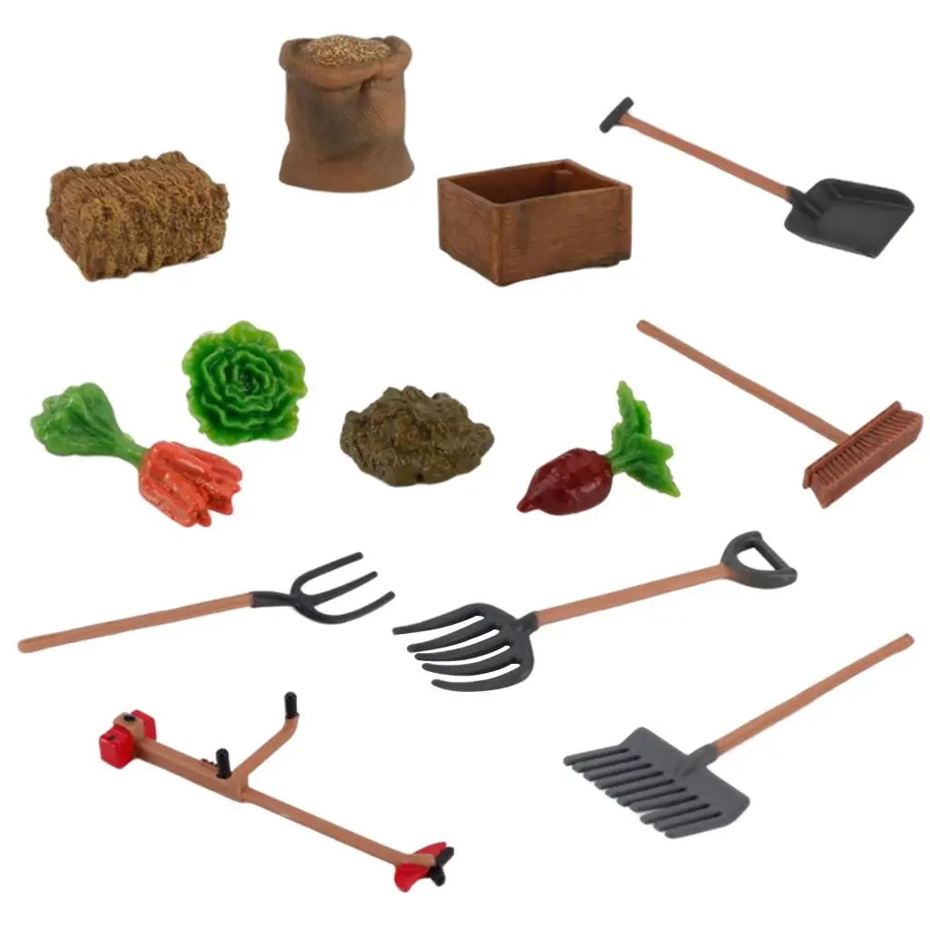 13 PCS Children Gardening Tool Set Miniature Trowel Mower Transplanting