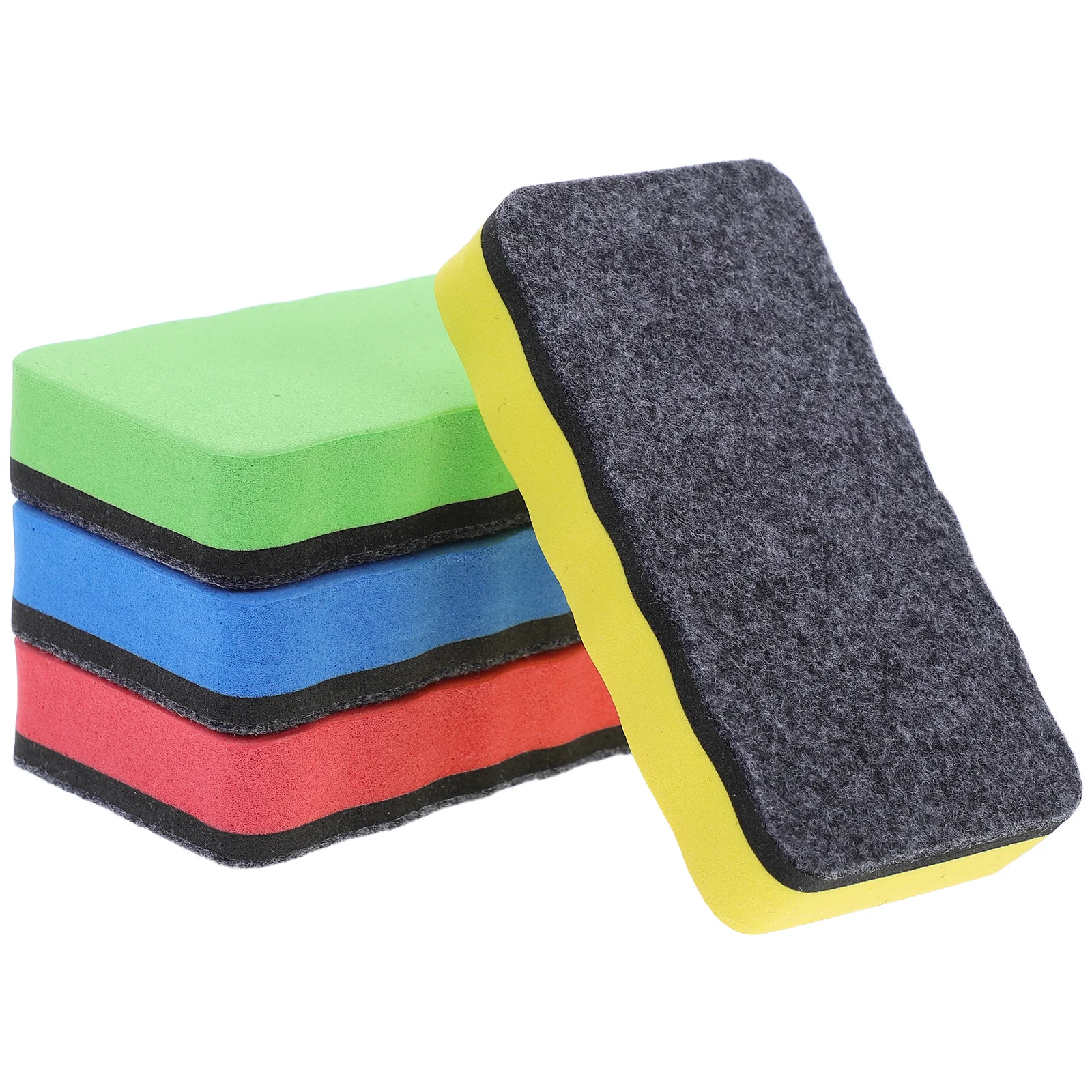 4 قطعة محايات السبورة المغناطيسية السبورة السبورة تنظيف ممحاة لوحة المسح الجاف للفصول الدراسية المنزل مكتب إيفا #1