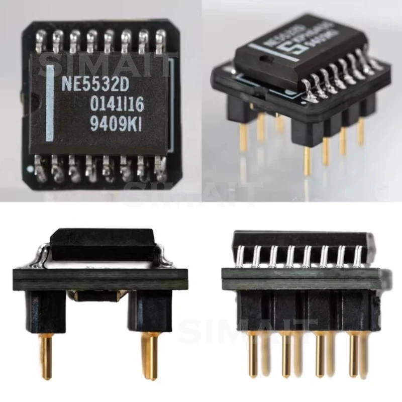 Sigonitic NE5532D Dual Op-Amp | High-Fidelity Large Dynamic Sound | SOIC-16 for Audio PCB & Amp Upgrades