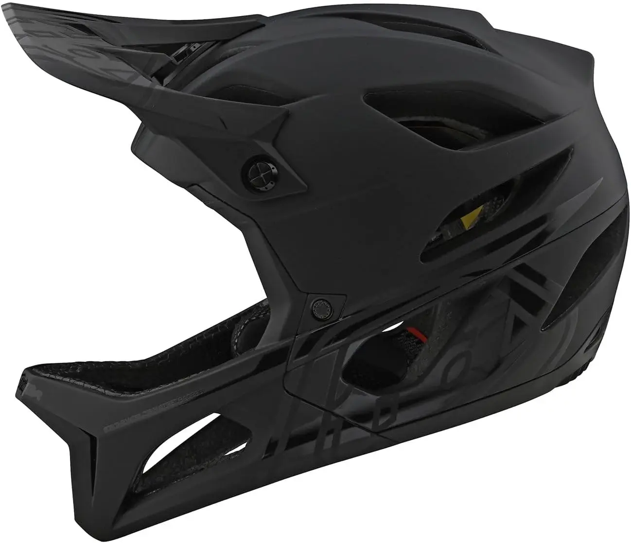 Stage Helmet for Mountain Bicycle, MIPS Full-Face, Stealth Midnight, MD/LG, SKU 115437083