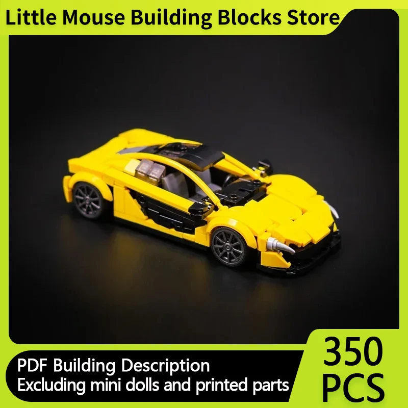 

Speed Champion City Car Model MOC Building Bricks P1 Super Racing Modular Technology Gifts Children Suit Toys Holiday Assemble