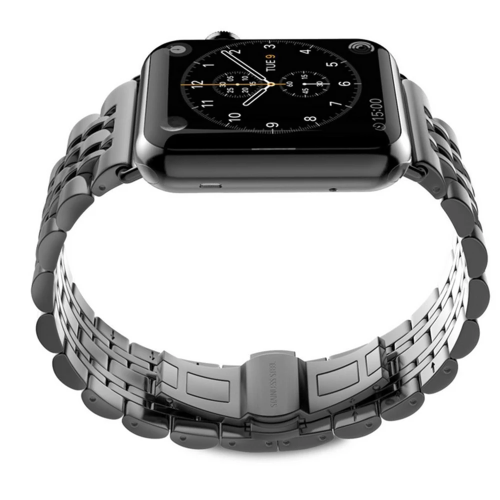 معدن سوار فولاذي غير قابل للصدأ لساعة أبل 11 10 9 8 7 6 5 سوار معصمه iWatch Ultra 3 49 مللي متر 45 مللي متر 44 مللي متر 42 مللي متر 41 مللي متر 46 مللي متر حزام