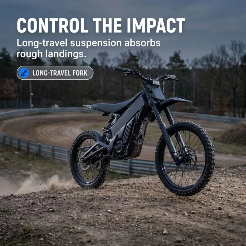 Rs XXX Pro Mx XXX Pro Electric Dual Sport Bike with 45 Degree Ramp Climbing Capability for Hillside Farm Work, Electric City Bik