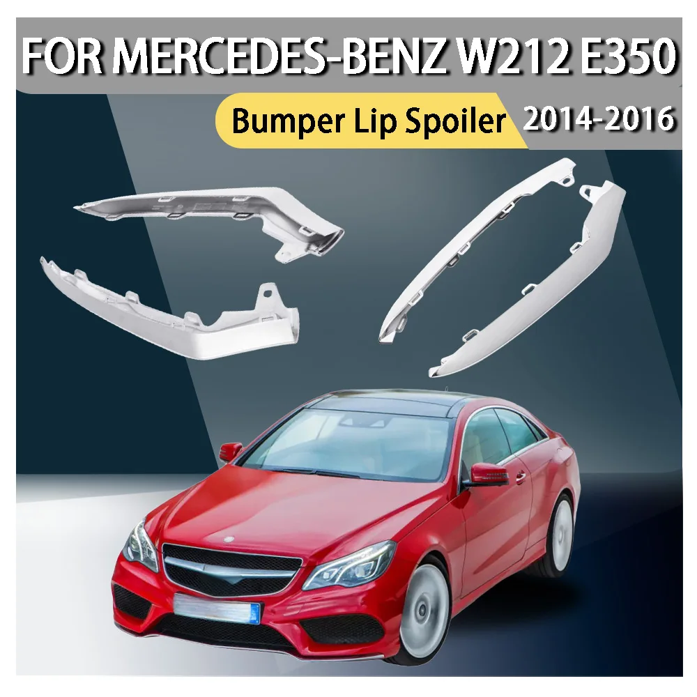 

Car Styling Car Upgrade Car Decoration Bumper Lip Spoiler For Mercedes-Benz W212 E350 2014 2015 2016 Cars Accessories