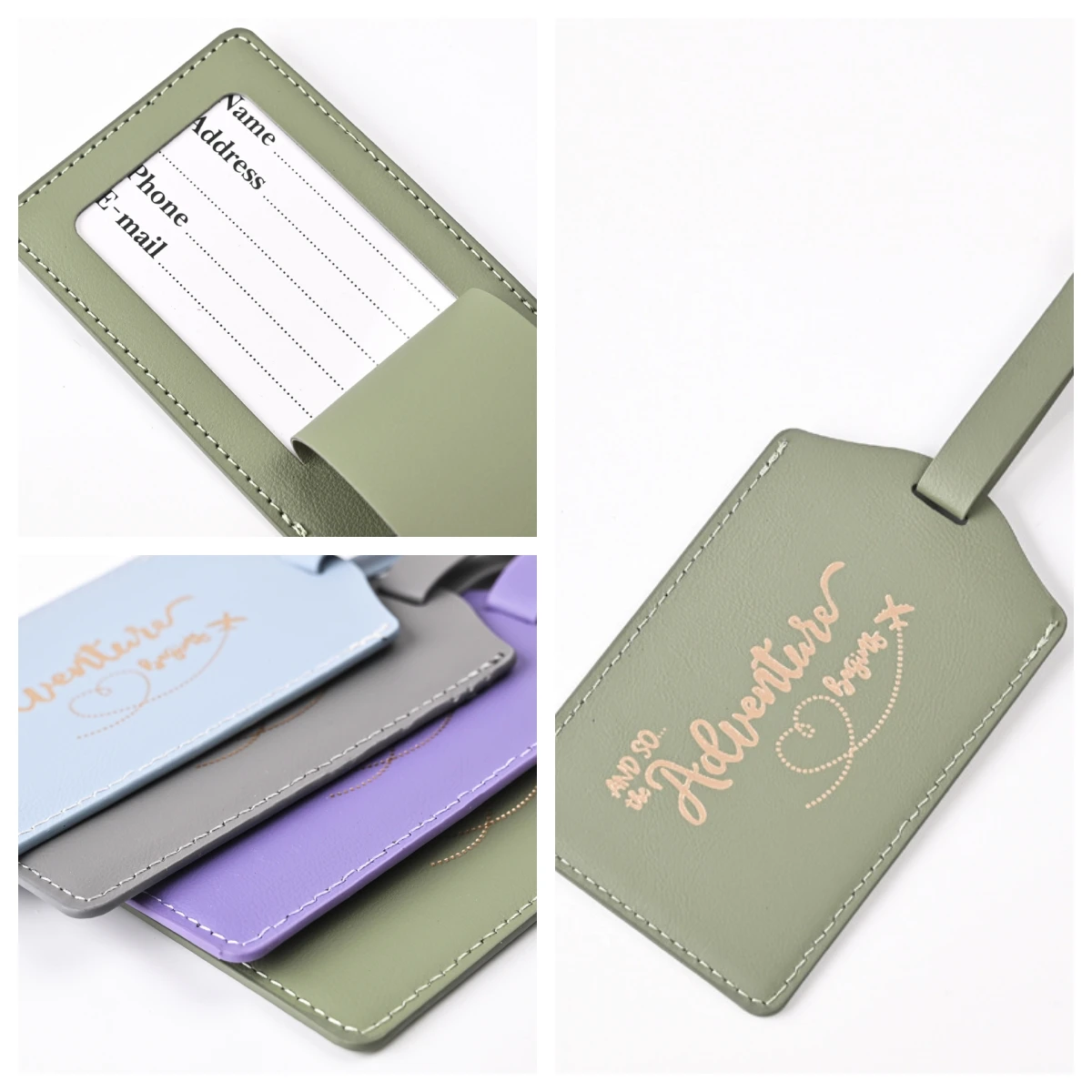 

PU Letter Pattern Travel Luggage Tag Boarding Pass Suitcase Tag Name Address Label Luggage Tags Holiday Travel Accessories