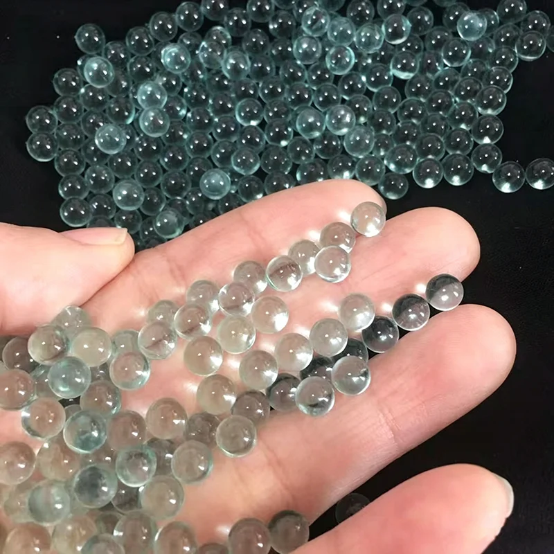 Clear Precision Solid Glass Marble Beads 3MM-12MM Round Transparent Glass Ball