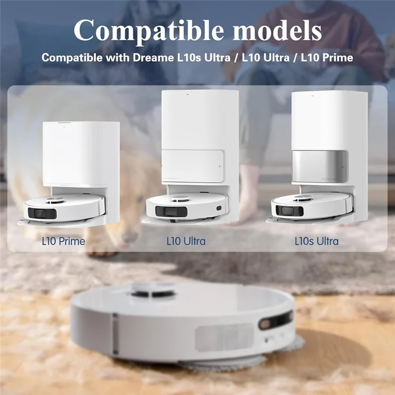 Vendita estiva per Dreame L10S / L10 Ultra Robot aspirapolvere Spazzola laterale principale Mop Panno Pad Filtro HEPA Sacchetti per la polvere Accessori