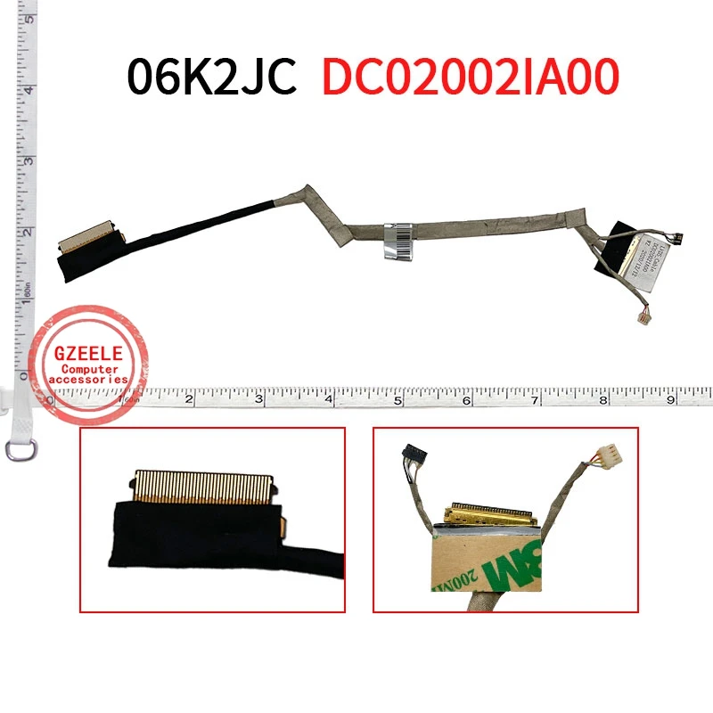 New Line For Dell Inspiron 7000 15-7560 7572 P61F P62F 06K2JC DC02002IA00 1920*1080 laptop LED LCD LVDS Video Cable