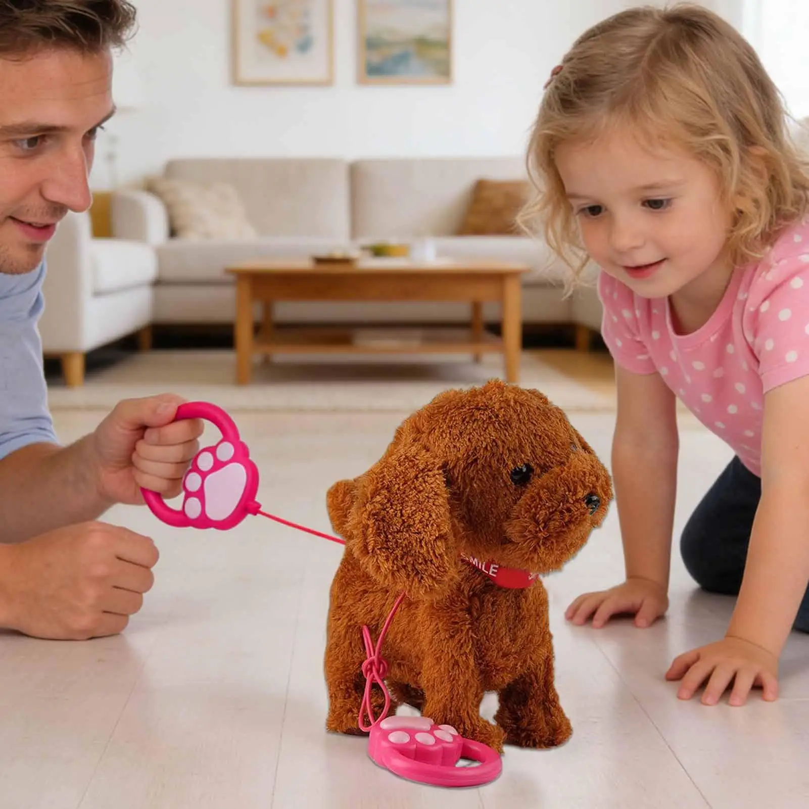 

Robot Puppy Interactive Plush Walking With Music Robot Dog That Acts Like A Real Puppy For Kids Boys Girls Birthday Party