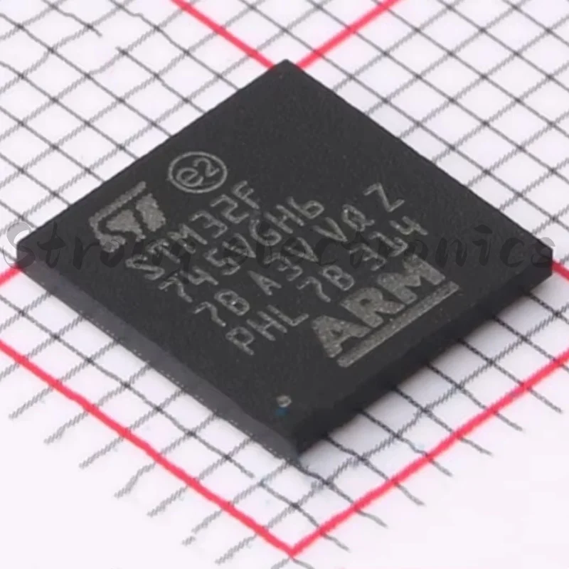 Original STM32F745VGH6 Package: TFBGA-100 ARM Microcontroller - MCU High-performance & DSP FPU, ARM Cortex-M7 MCU 1 Mbyte Flash