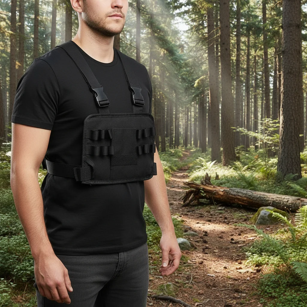 Tool Bag Belt Work with Belt Clip Holster Leg Tool Pouch Tactical Waist Bag Electrician Holder Pocket Multi-purpose Chest Bag