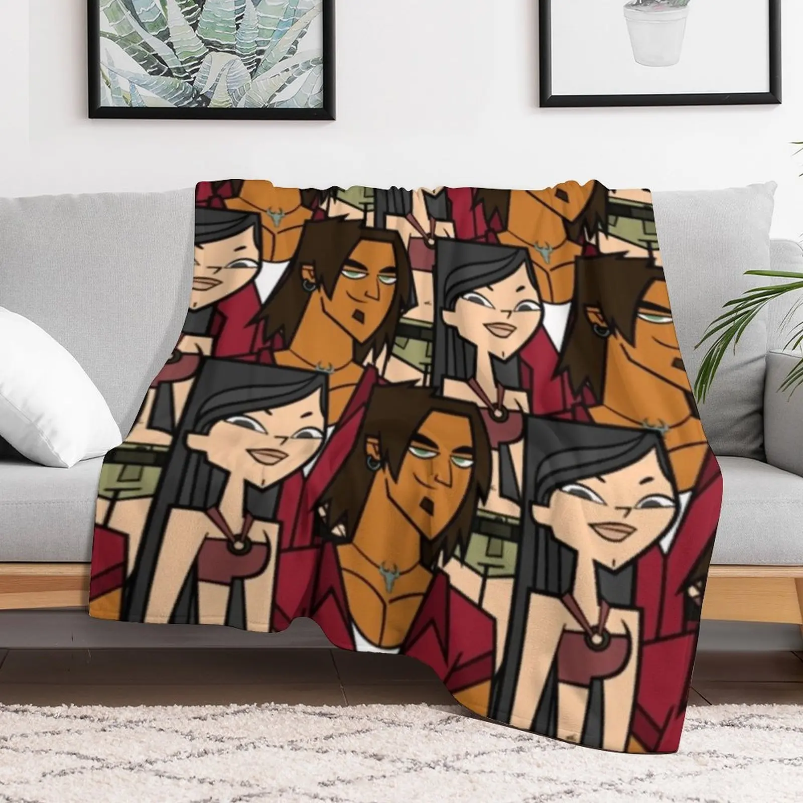 Total Drama: Heather/Alejandro Throw Blanket