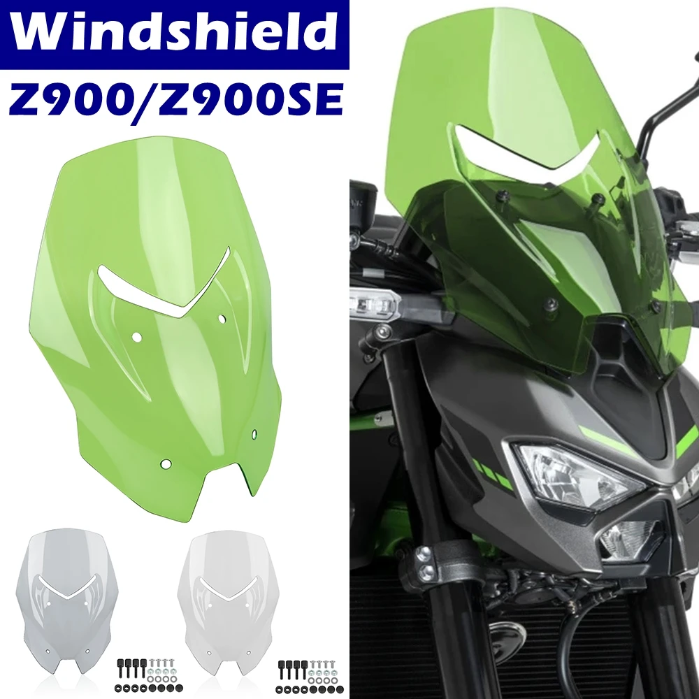 

Front Wind Deflectors For KAWASAKI Z900 Z900SE Z 900 SE 2025 Touring Windshield Windscreen Motorcycle Accessories