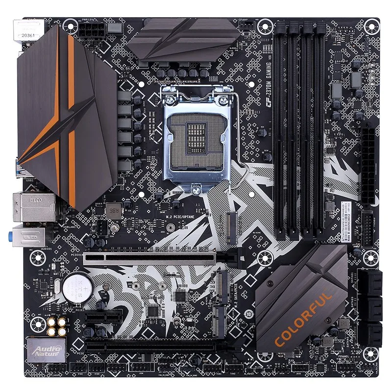 colorful BATTLE-AX Z370M GAMING V20 motherboard LGA 1151 DDR4 Micro ATX