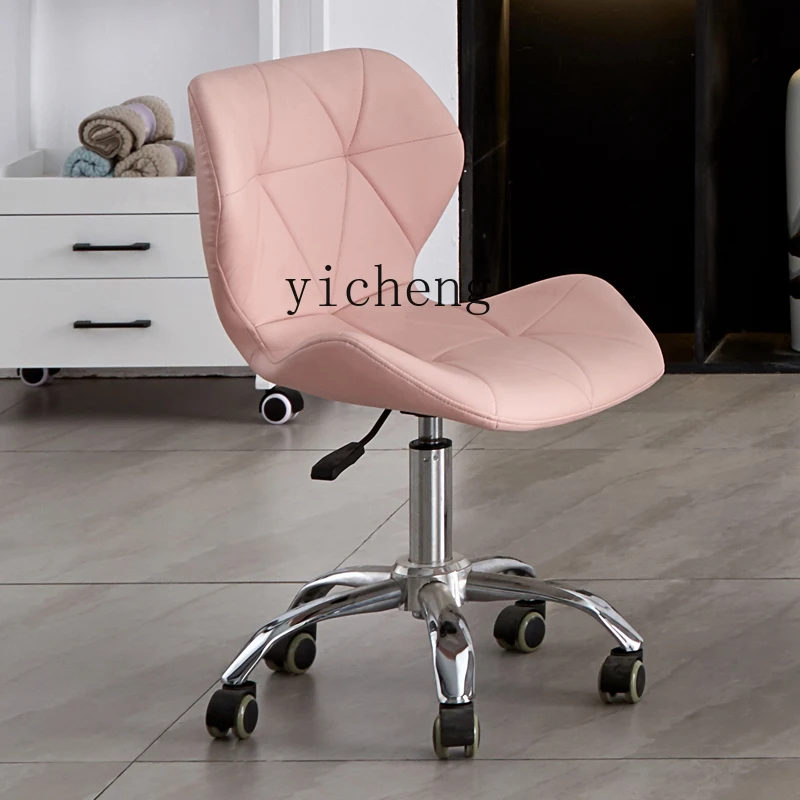 Zk Beauty Salon Special Lifting Rotating Pulley High-End Nail Beauty Salon Backrest Master Chair