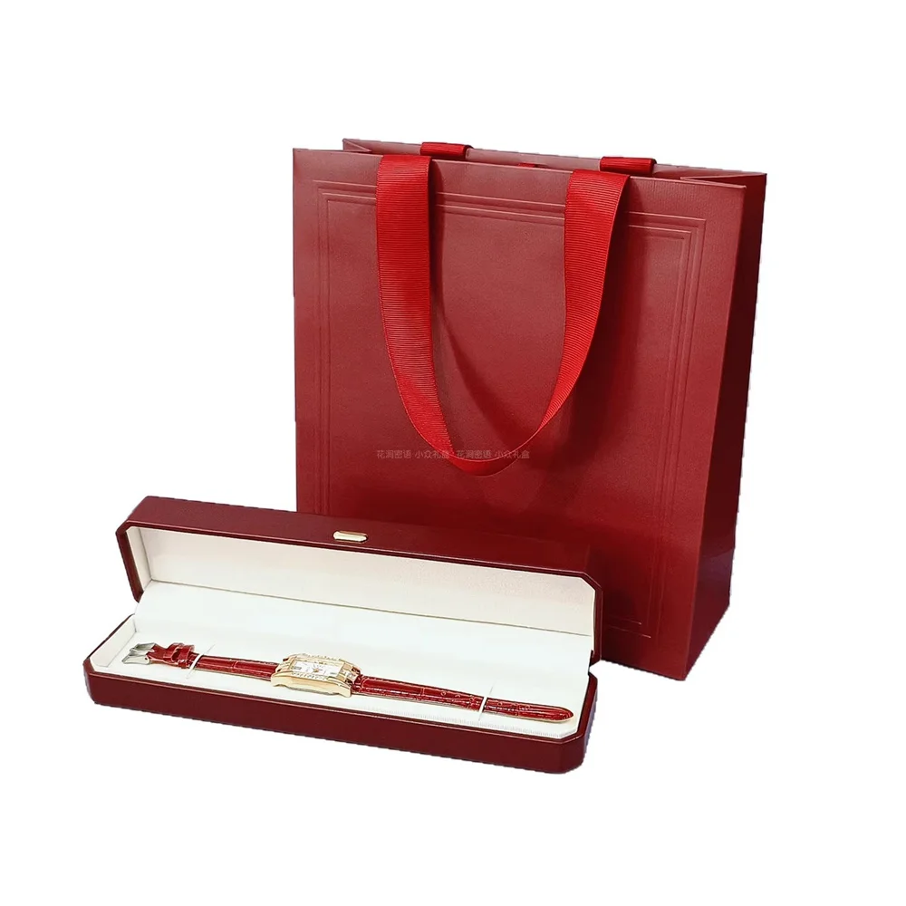 الرجعية حلقة حامل قلادة فاخرة صندوق تخزين سوار علبة التعبئة والتغليف المستوردة فو الجلود الجلود الملمس صندوق للمنزل الزفاف