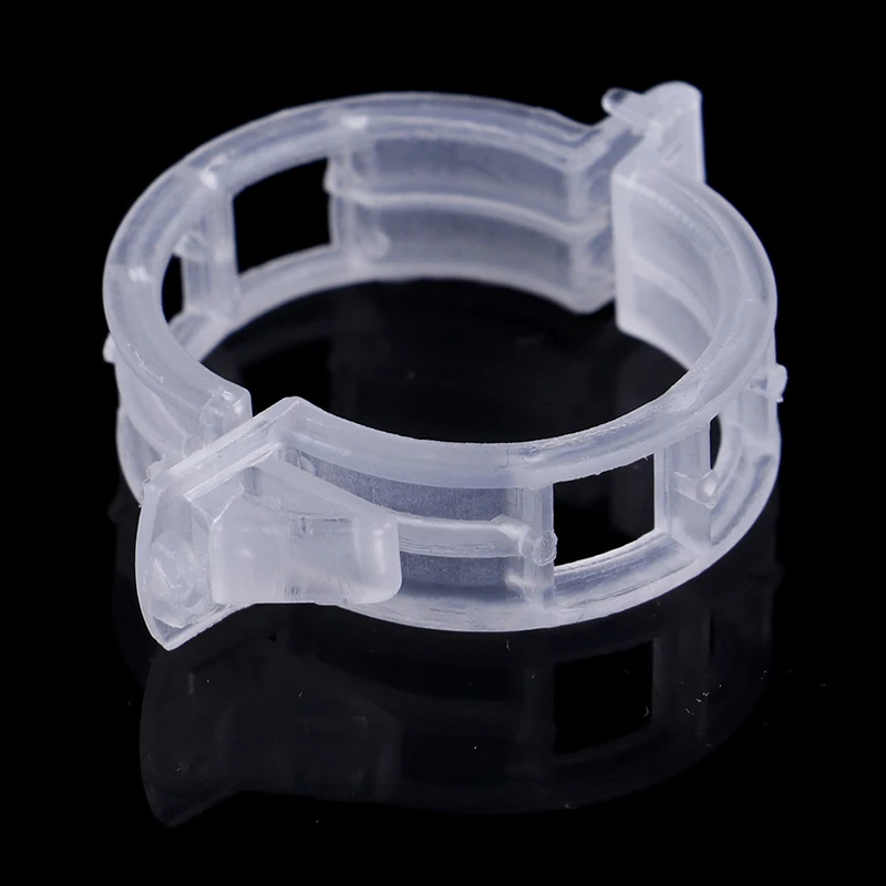 50Pcs 23mm Plant Support Plastic Clip Trellis Tomato Clips Supports Connects Plant Vegetable Fastening Clip For All Types Plants