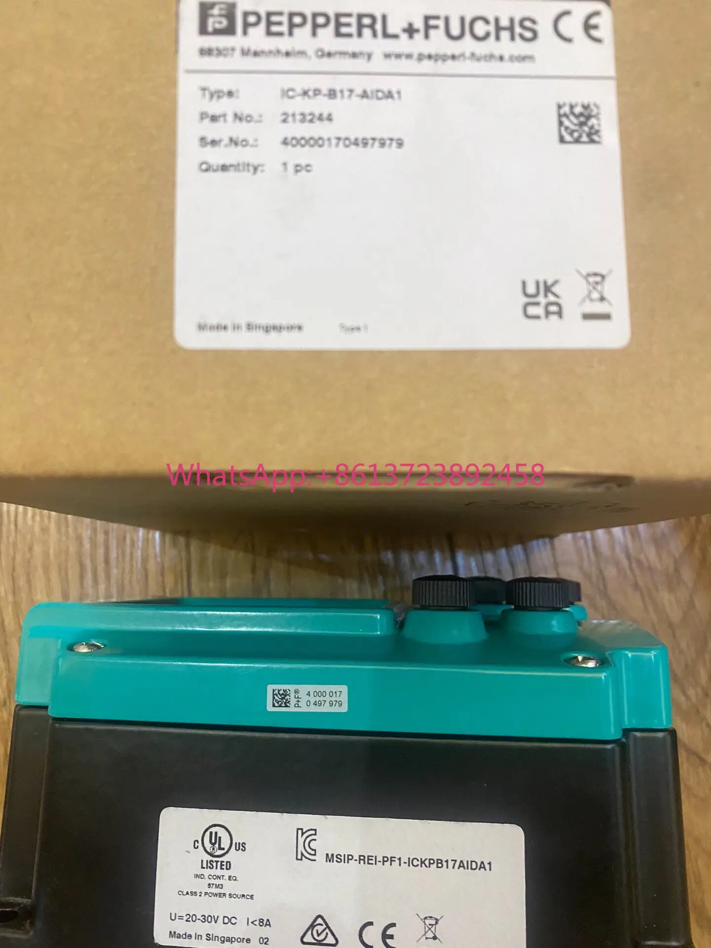

IC-KP-B17-AIDA1 Pepperl + Fuchs New Original