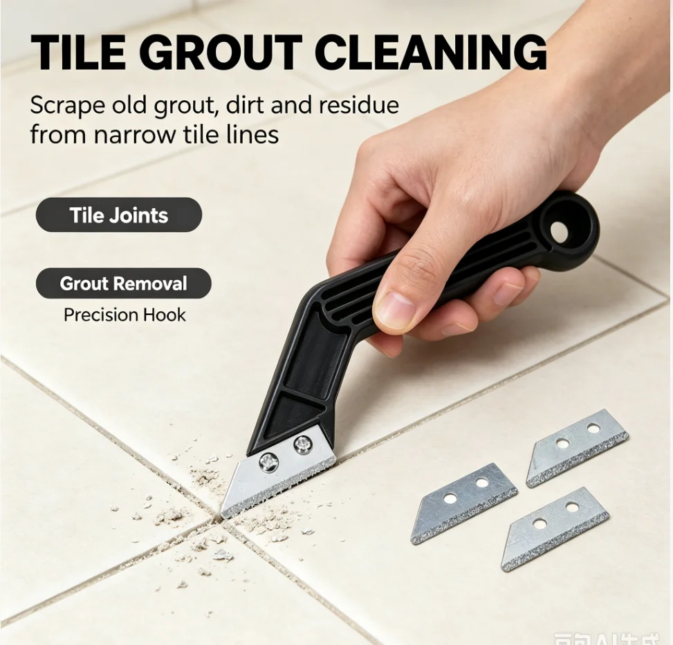 Seam Scraper Tool - Yeni Karo Aralığı Temizleme Bıçağı Duvar
