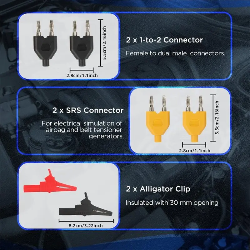 Automotive Connector Testing Line Automotive Wiring Harness Automotive Diagnostic Tools Multimeter Test Leads view 3