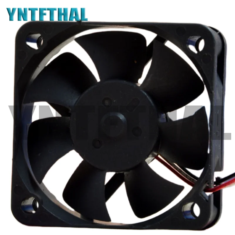 Ventilador de refrigeração com três linhas, AUB0512LB, 12V, 0.11A, 5cm, 5015, Novo