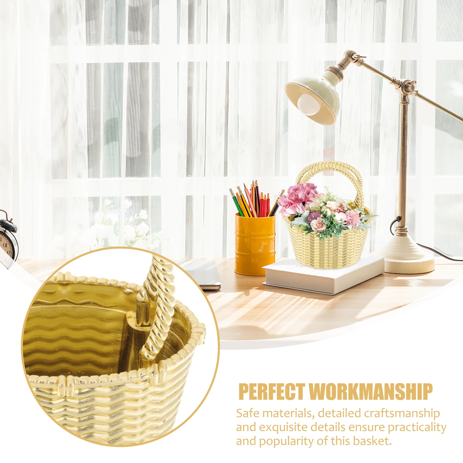 

12Pcs Candy Storage Basket Small Baskets for Favors Baby Shower Wedding Party Decoration Gift Basket Small Baskets for Favors