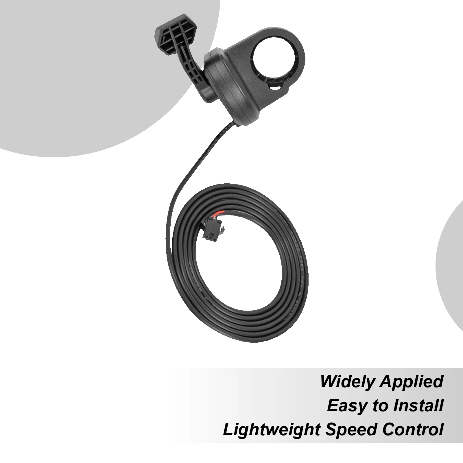 Thumb Throttle Speed Control Replacement Parts Electric Scooter Brake Connector With Cable For ATV Motocross Off Road Go-Karting