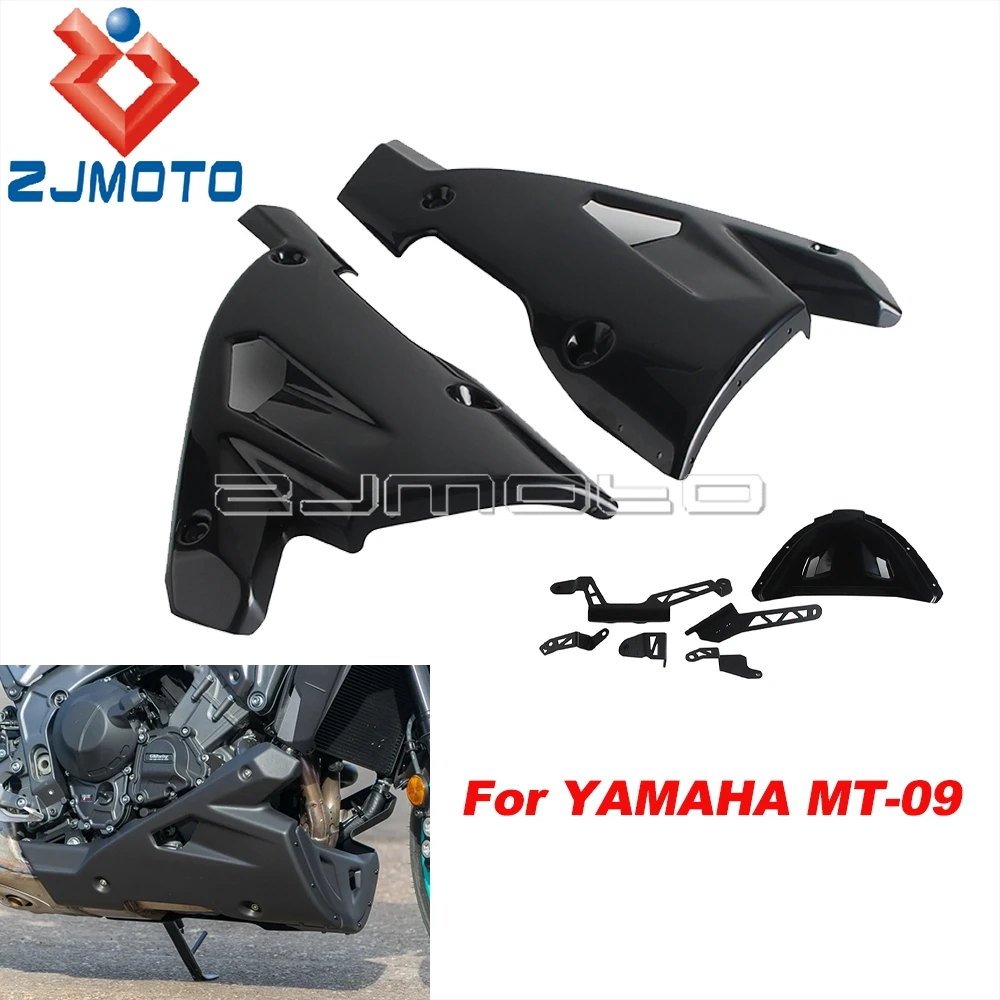 

For YAMAHA MT-09 MT09 MT09 mt09 SP 21-25 Motorcycle Belly Engine Spoiler Frame Lower Fairing Panel Protector Guard Chassi Shield
