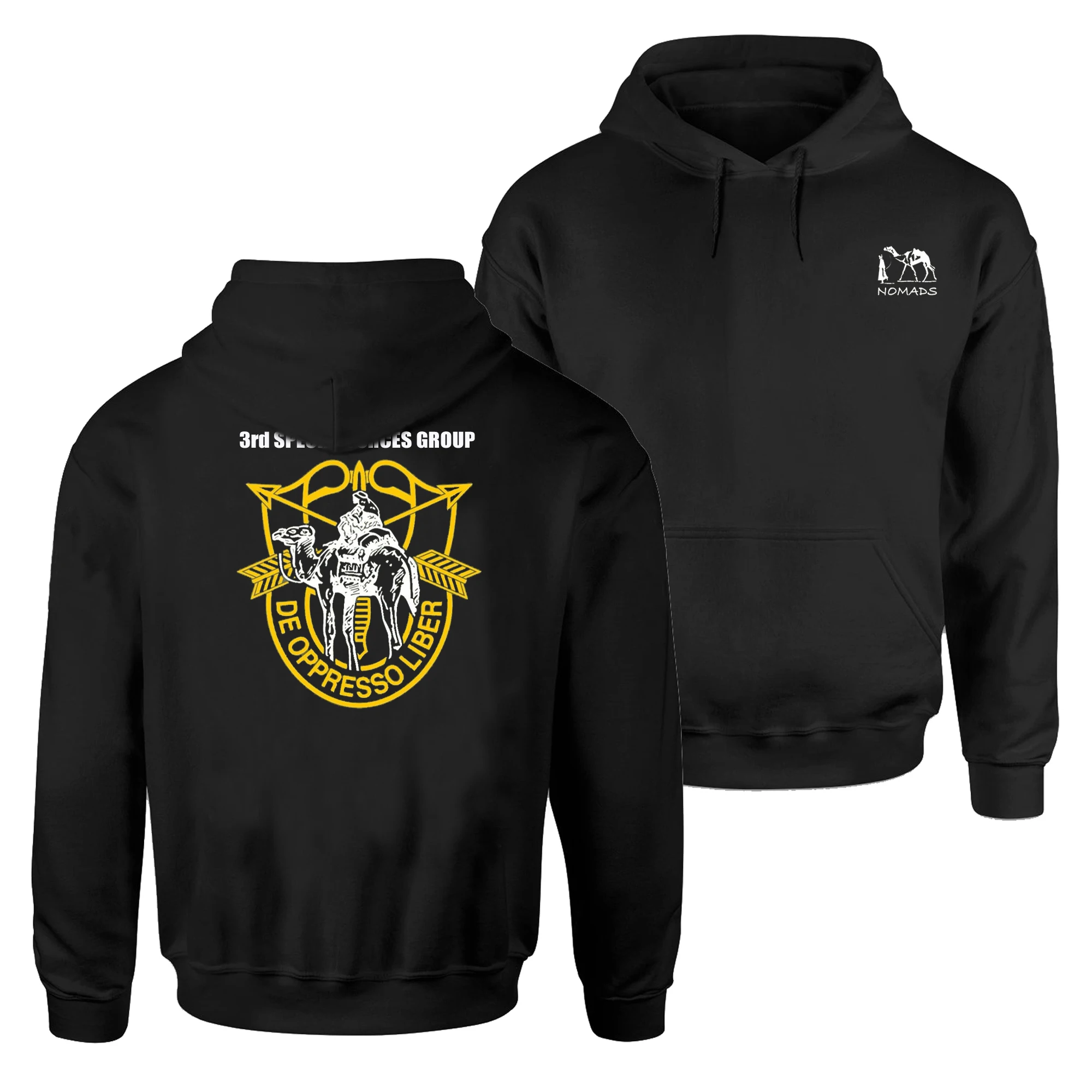 

US Army 3rd Special Forces Group NOMADS Pullover Hoodie New 100% Cotton Comfortable Casual Mens Sweatshirts Military Streetwear