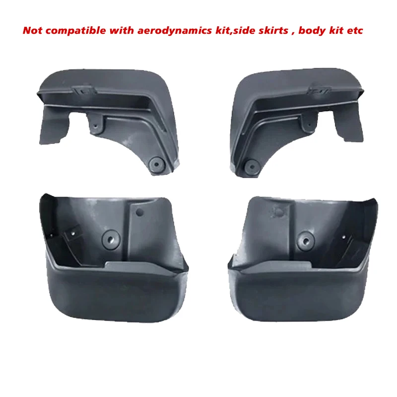 4 PCS Car Mudguard Mud Flaps For Subaru Forester SH 2008-2012 2009 2010 2011 ABS Auto Splash Flap Guard Rear Fender Accessories