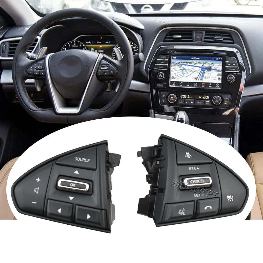 

FOR Nissan LANNIA/MAXIMA 2016 2017 2018 2019 Original Steering Wheel Multimedia Cruise Control Button Switch