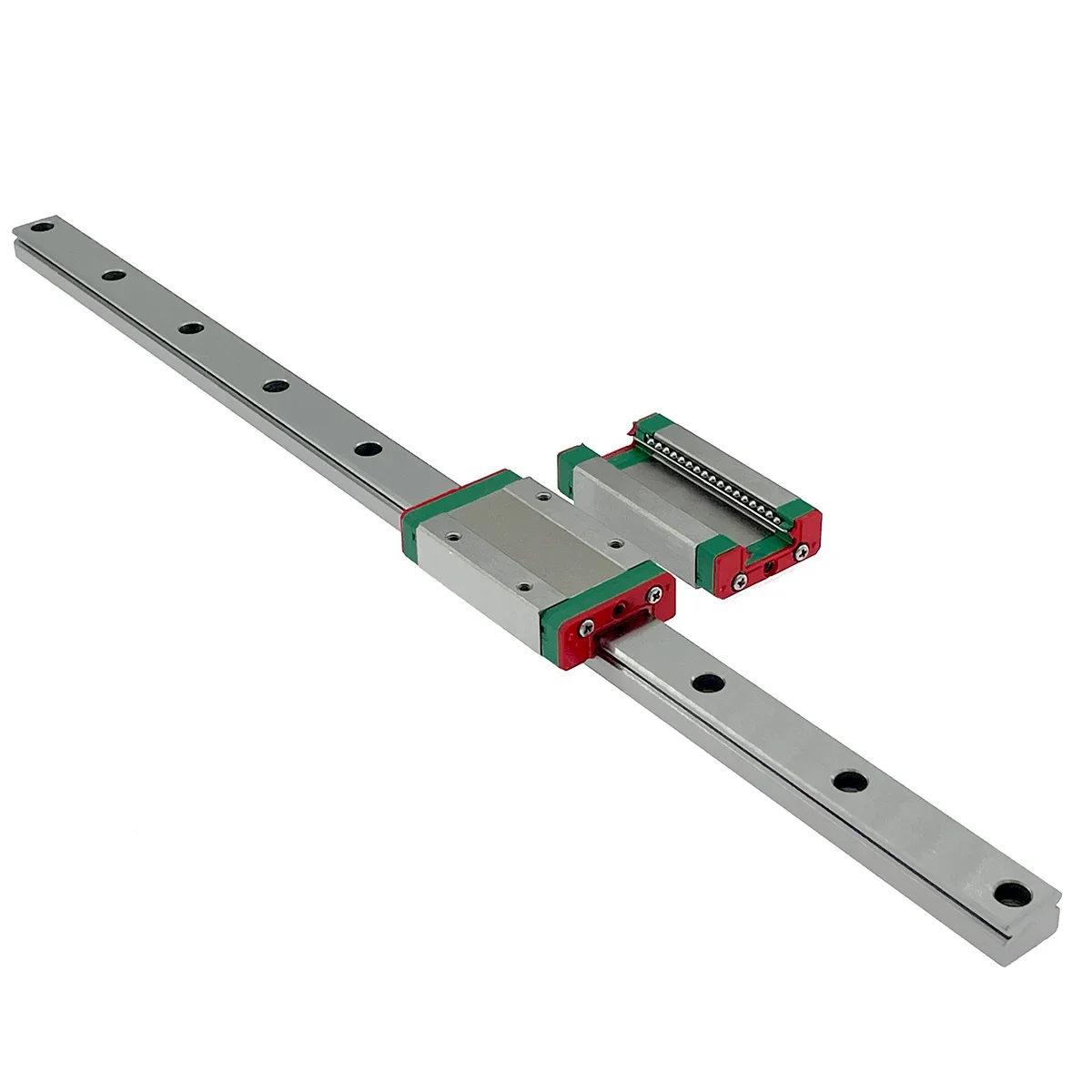 Kande MGN7 MGN9 MGN12 MGN15 200 400 500 800mm Miniature Linear Rail Slide 1pc MGN Linear Guide 1PC MGN Block for CNC 3d Printer