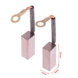 2pcs DC water pump submersible motor copper battery car carbon brush 12V24V36V48V60V 17*8*6mm