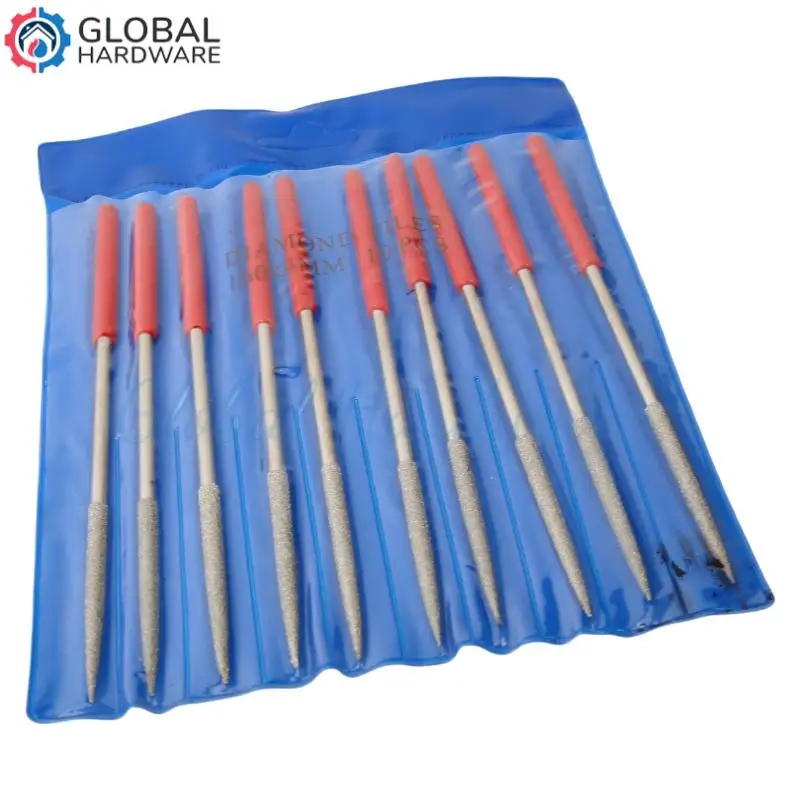 

160*4mm Circular Diamond Files Portable Hand Grinding Rasp File Metal Wood Carving Trimming Shaping Tools