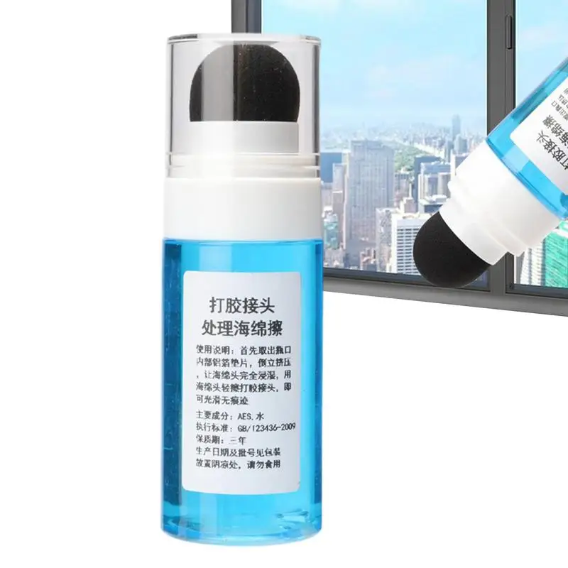 Glue Joint Sponge Wipe 50ml Quick Dry Non-Trace Glue Joint Wiping Scraper Multi-Purpose Soft Touch Window Corner Protector glue