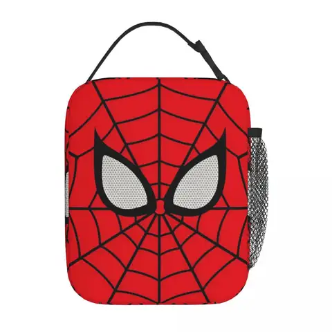 Spider Man Insulated Lunch Bag contenitore per alimenti portatile Cooler scatole per il pranzo termiche per i viaggi