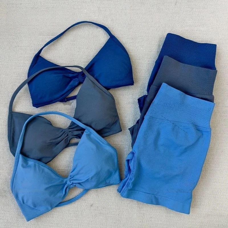 2 قطعة اليوغا اللياقة البدنية البدلة المرأة سلس الدانتيل متابعة اليوغا الصدرية عالية الخصر تجريب الصفر السراويل الرياضية البدلة اللياقة البدنية البدلة