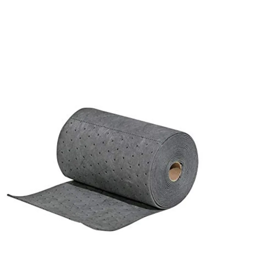 

Впитывающий коврик PIG в рулоне для масла и других жидкостей 1 рулон коврика среднего веса 10 x 25 футов впитывает до 1,75 галлонов в рулоне PM50572 I