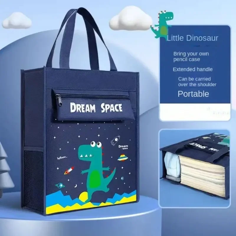 Große Kapazität Capybara Tutorial Tasche Unisex Hand Tutorial Tasche Studenten Tasche Schult aschen Astronaut Dinosaurier