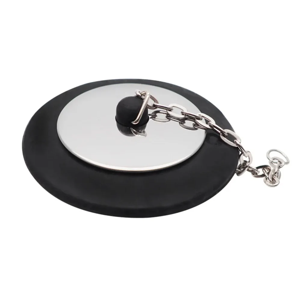 

Sink Stopper Drain Stopper Easy To Use Long-lasting Use Multi-purpose Rubber Material Safe For Kids Strong Adsorption